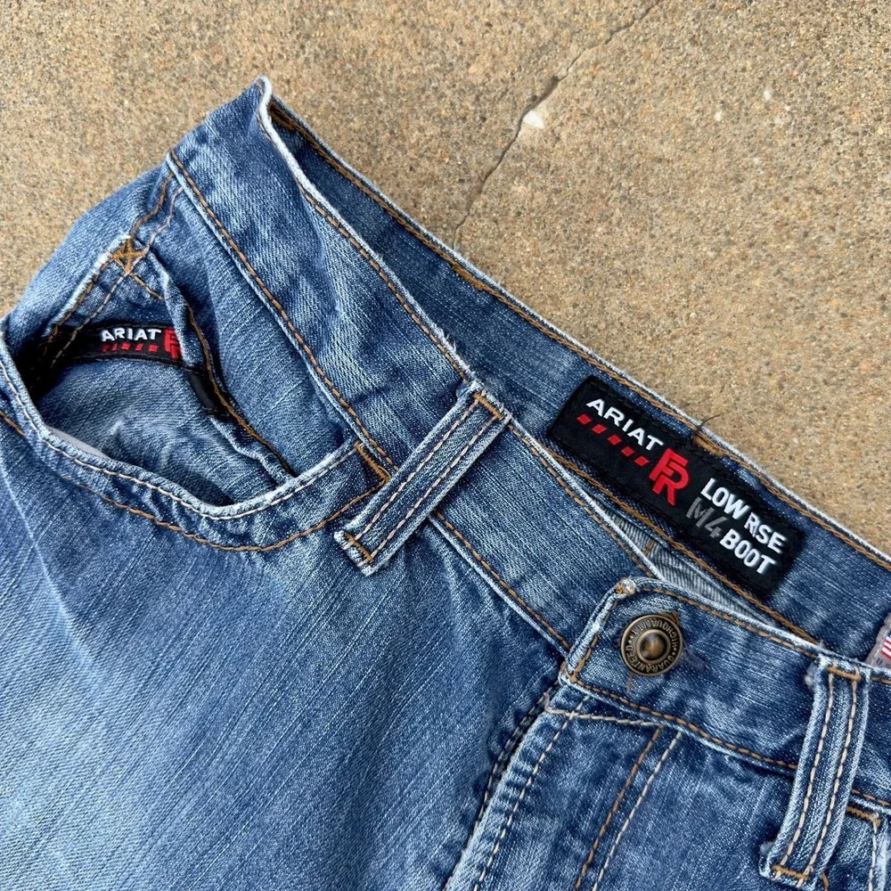 Ariat Work FR Men's Low Rise M4 Boot Cut Jeans 32x34 Flame Resistant HRC2 2112